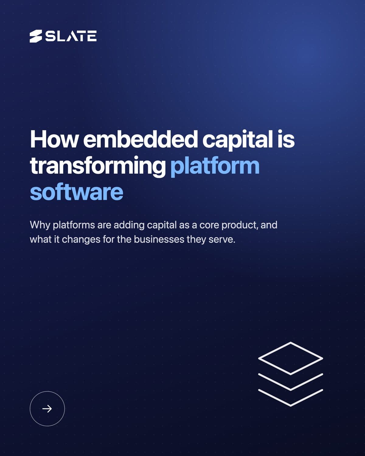 How Embedded Capital Is Transforming Platform Software